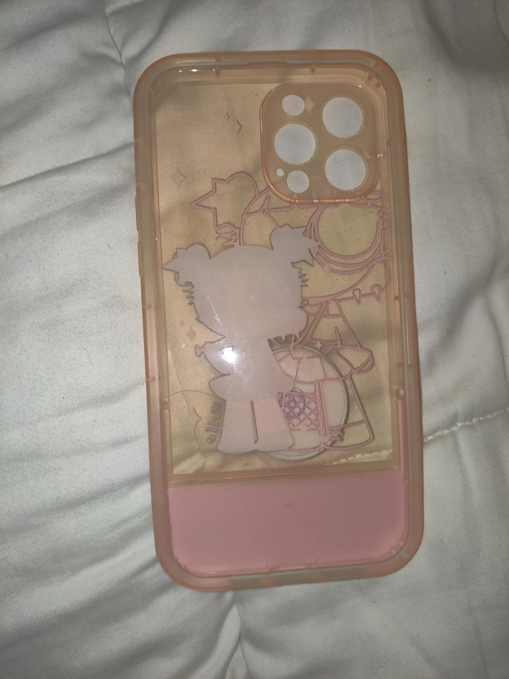 iPhone 13 Pro Max Anime Case (See Pics Faded & Yellowing From Sun)